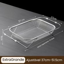 Escorredor Flex Aço Inox - Zavolli