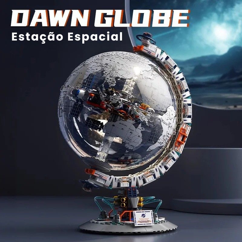 🪐 Estação Espacial “Dawn Globe” – O Futuro em Suas Mãos! 🚀