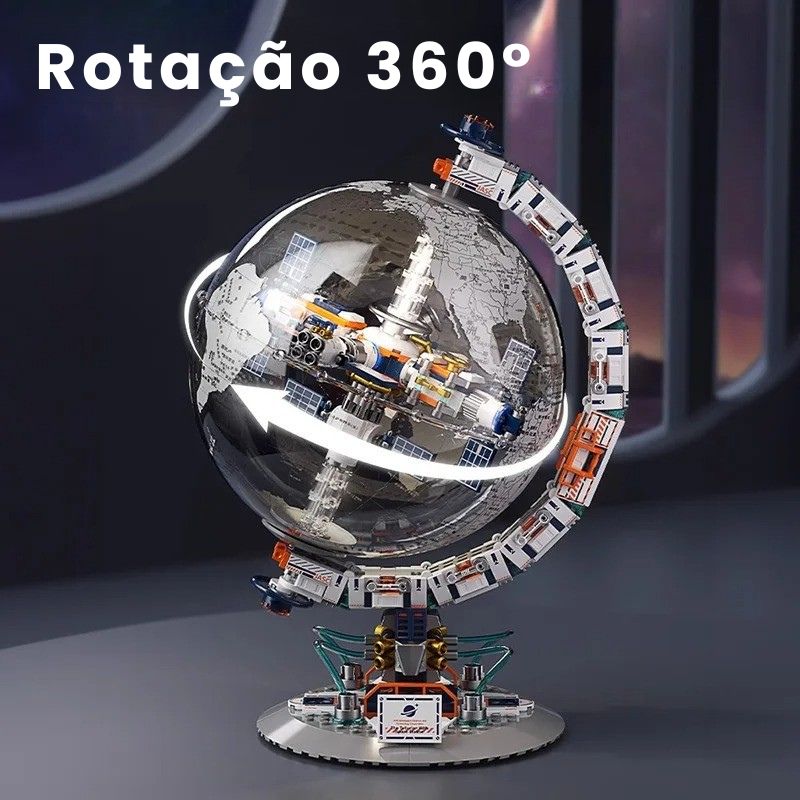 🪐 Estação Espacial “Dawn Globe” – O Futuro em Suas Mãos! 🚀