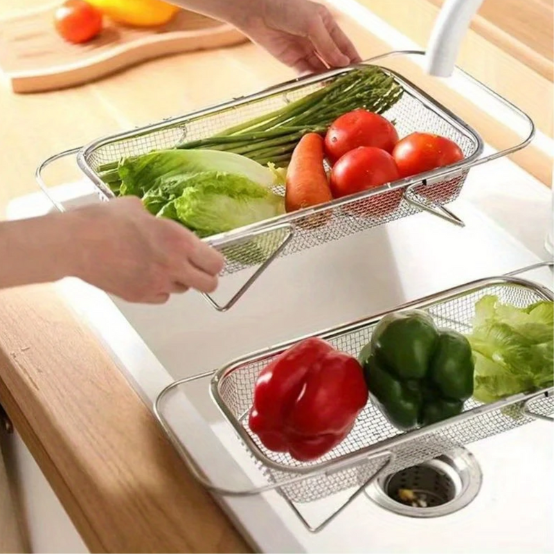 Escorredor Flex Aço Inox - Zavolli