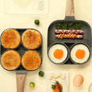 Frigideira Antiaderente Zavolli (3 ou 4 Divisórias)