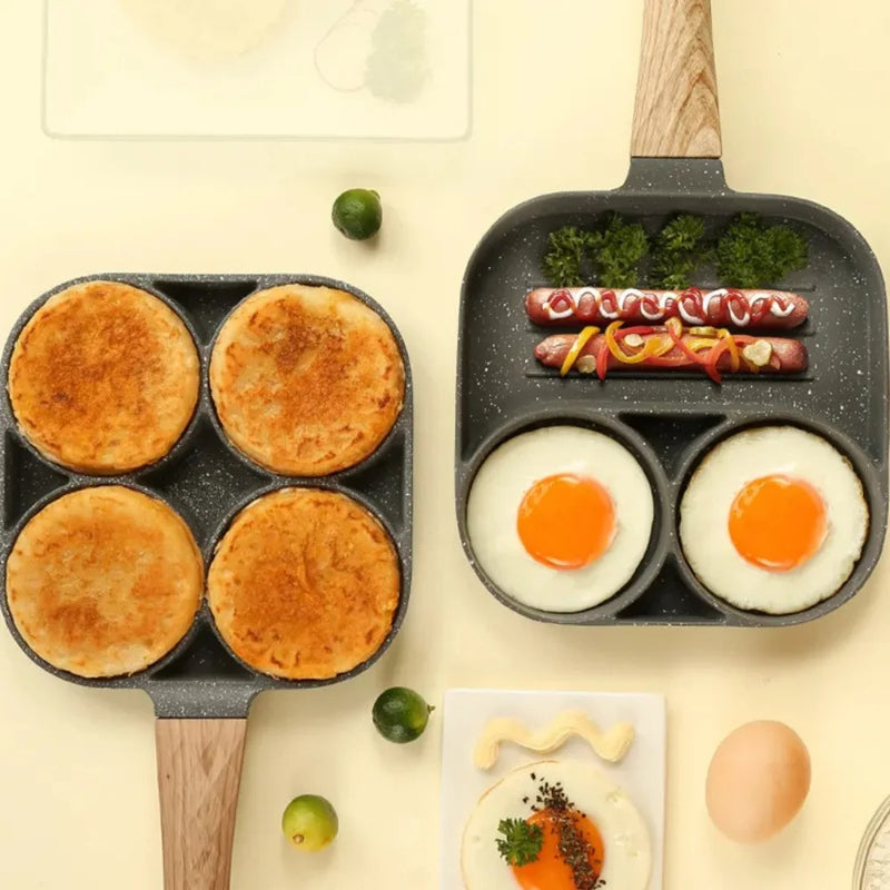 Frigideira Antiaderente Zavolli (3 ou 4 Divisórias)